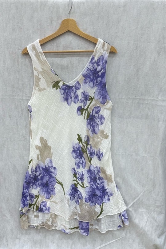 Robes mi-longues Femme Bleu ciel CBELLE R803 Efashion Paris