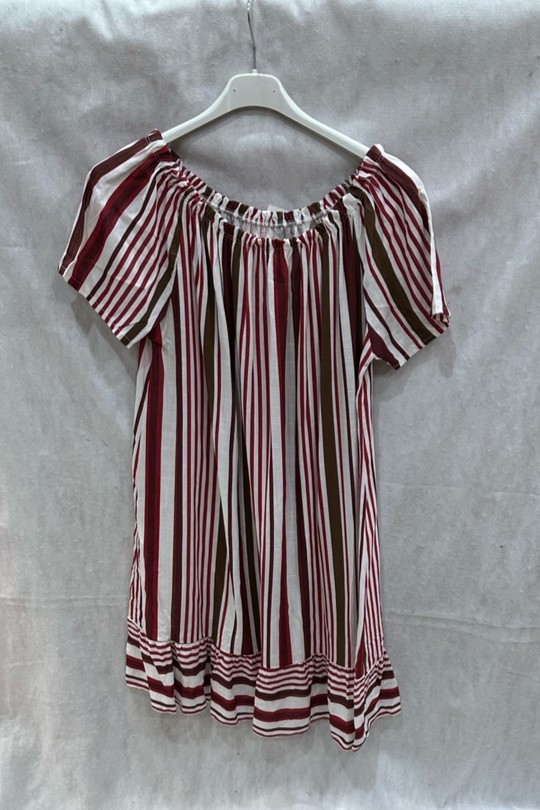 Robes mi-longues Femme Bleu ciel CBELLE TU808 Efashion Paris
