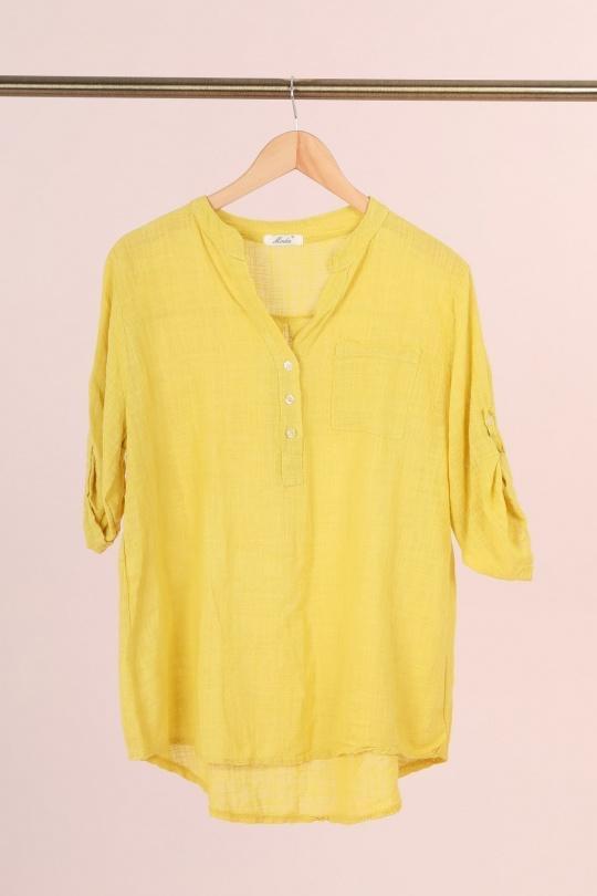 Blouses Women Yellow CBELLE CH76 #c Efashion Paris