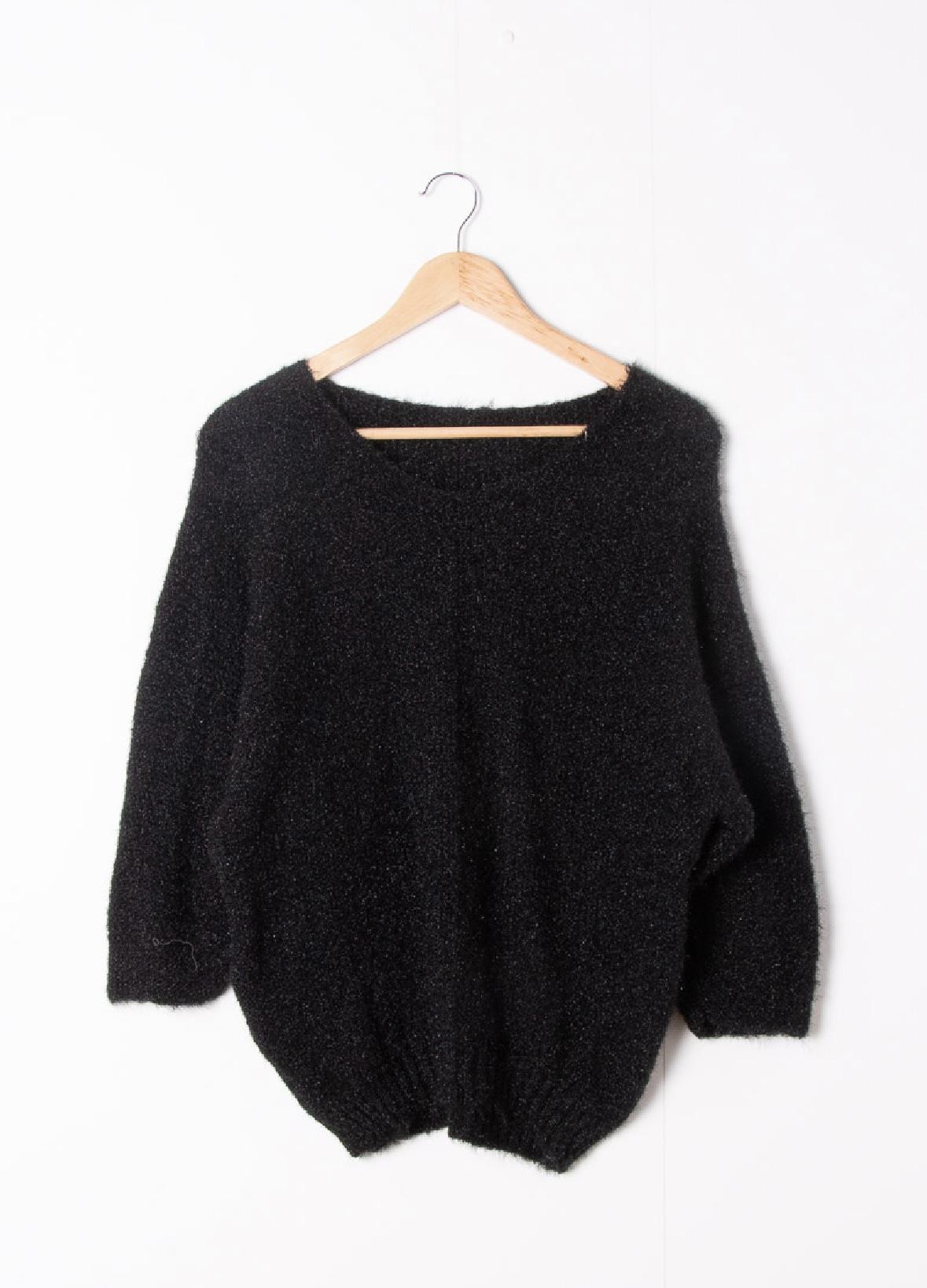 Jumpers Women Black CBELLE PU155 #c Efashion Paris