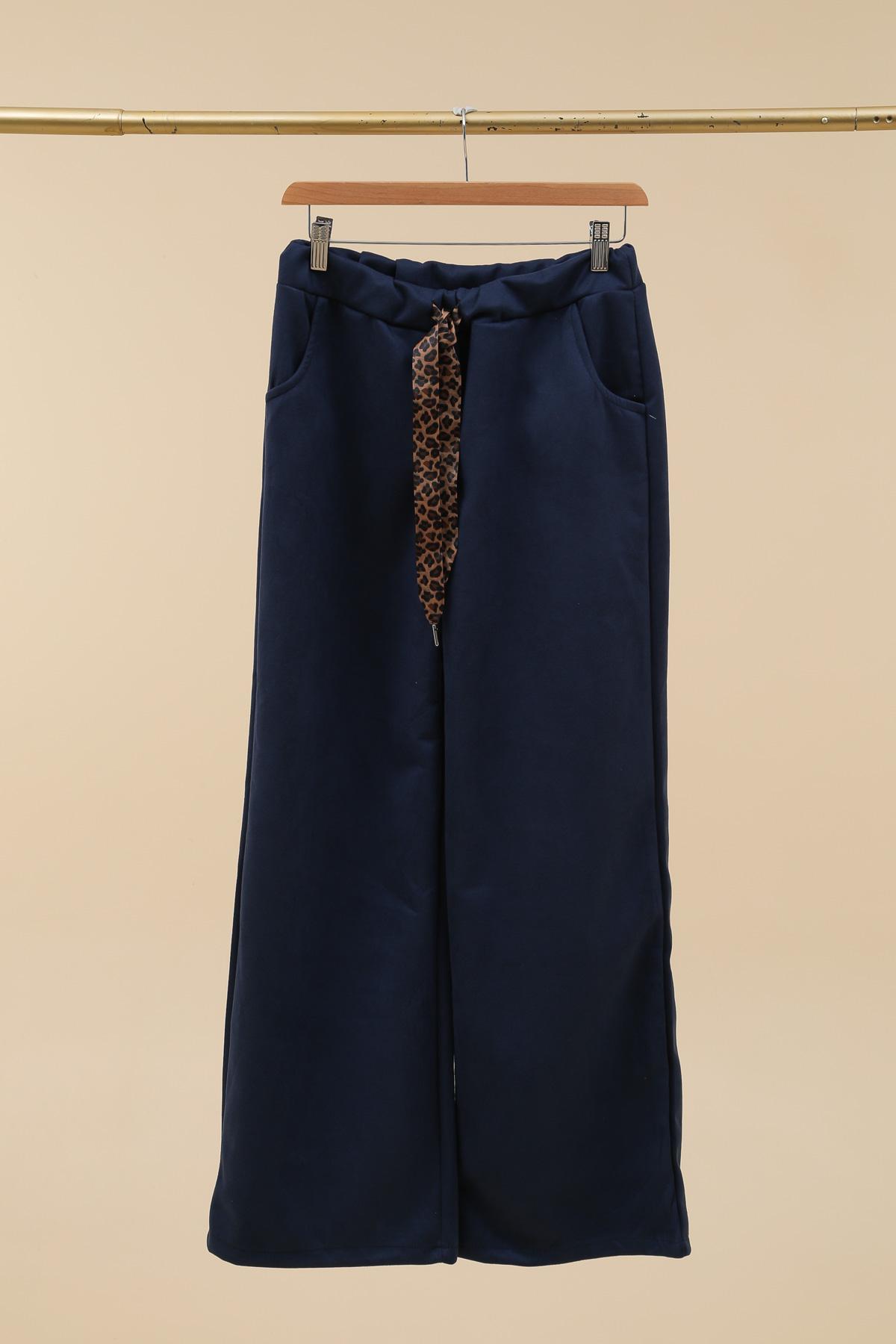 Pantaloni Donna Marine blue CBELLE PT275 #c Efashion Paris