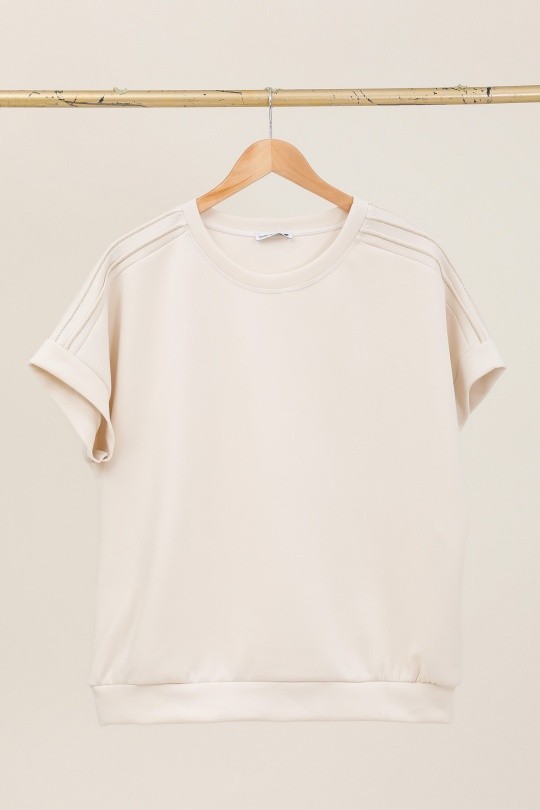 Sweats Femme Jaune CBELLE SW27 #c Efashion Paris