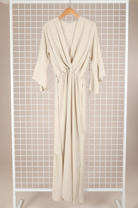 Maxi dresses Women Taupe TROIS KA K3092 UNI Efashion Paris