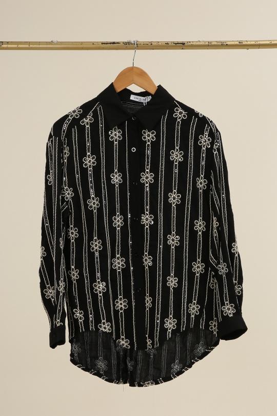 Chemises Femme Bleu Unigirl DF6013-1 Efashion Paris