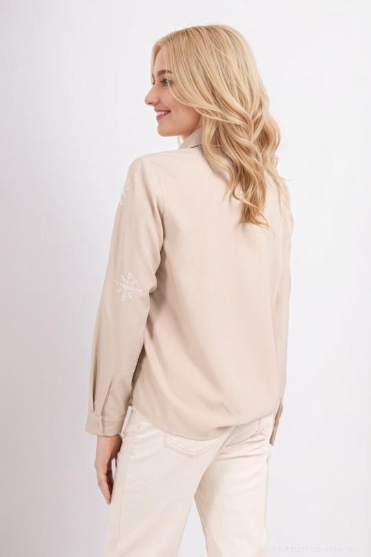 Chemises Femme Beige Unigirl GM8215 Efashion Paris