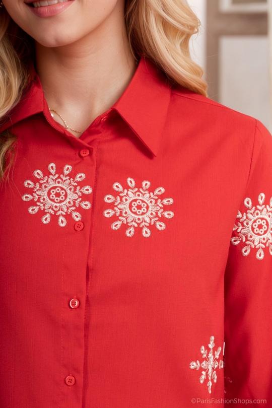 Chemises Femme Beige Unigirl GM8215 Efashion Paris