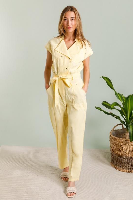 Combinaisons Femme Jaune Unigirl 18803 Efashion Paris
