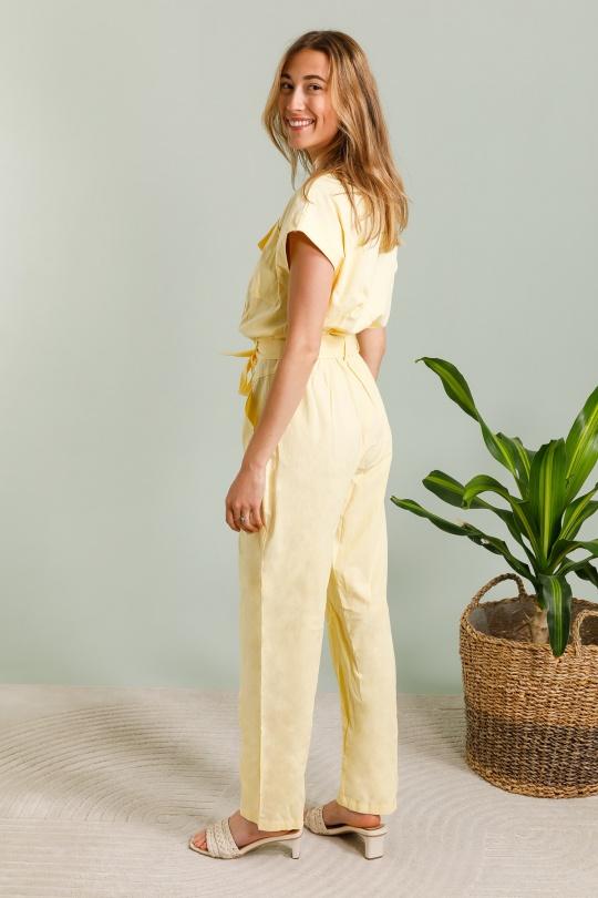Combinaisons Femme Jaune Unigirl 18803 Efashion Paris