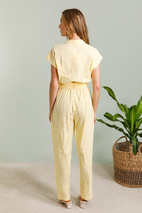 Combinaisons Femme Jaune Unigirl 18803 Efashion Paris