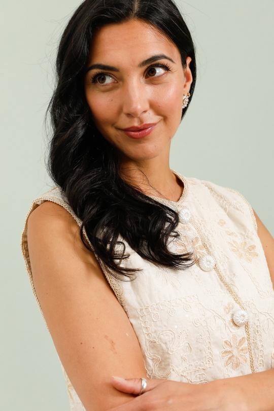 Tops Femme Beige Unigirl GZ3041 Efashion Paris