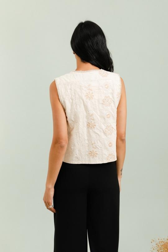 Tops Femme Beige Unigirl GZ3041 Efashion Paris