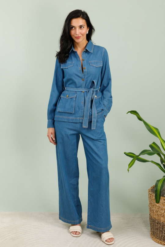 Ensembles Femme Bleu jean Unigirl GM8319 Efashion Paris