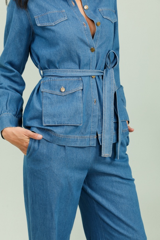 Ensembles Femme Bleu jean Unigirl GM8319 Efashion Paris