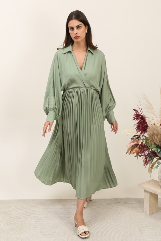 Robes longues Femme Vert Unigirl GM8275 Efashion Paris