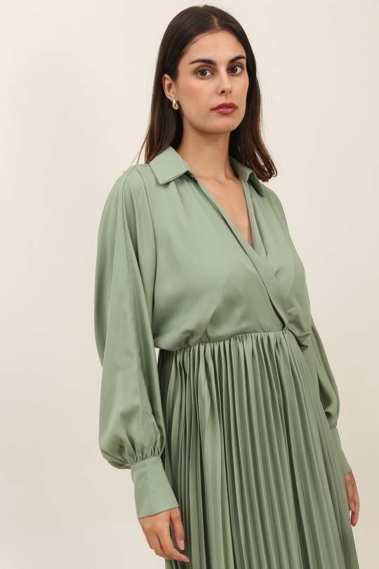 Robes longues Femme Vert Unigirl GM8275 Efashion Paris