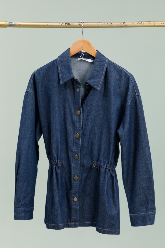 Shirts Women Dark blue jean Unigirl GM8320 Efashion Paris