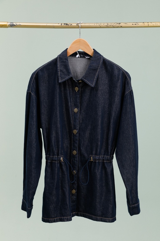 Chemises Femme Bleu jean Unigirl GM8320 Efashion Paris