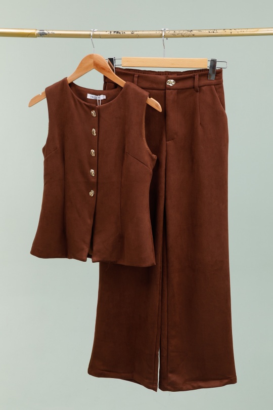 Ensembles Femme Marron Unigirl 88004 Efashion Paris