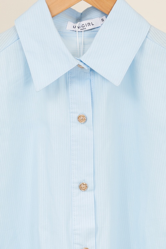 Chemises Femme Bleu Unigirl DF6013-2 Efashion Paris