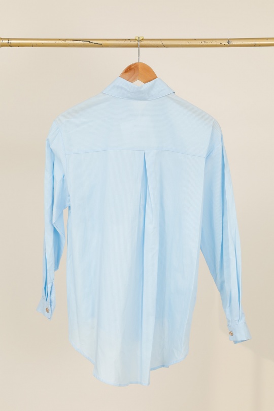 Chemises Femme Bleu Unigirl DF6013-2 Efashion Paris