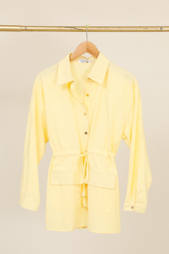 Chemises Femme Jaune Unigirl GZ3055 Efashion Paris