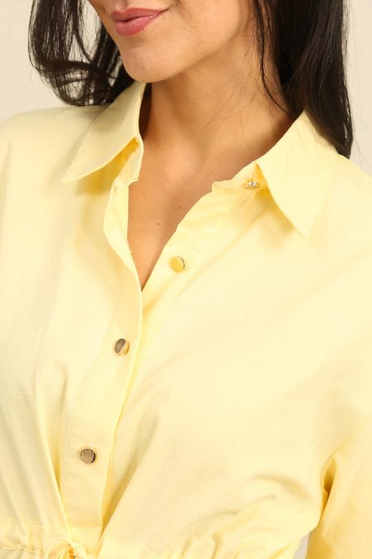 Chemises Femme Jaune Unigirl GZ3055 Efashion Paris