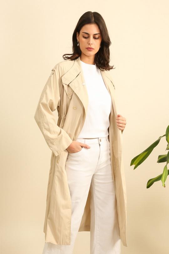 Trenchs Femme Bleu Unigirl GZ3054 Efashion Paris