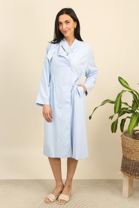 Trenchs Femme Bleu Unigirl GZ3054 Efashion Paris