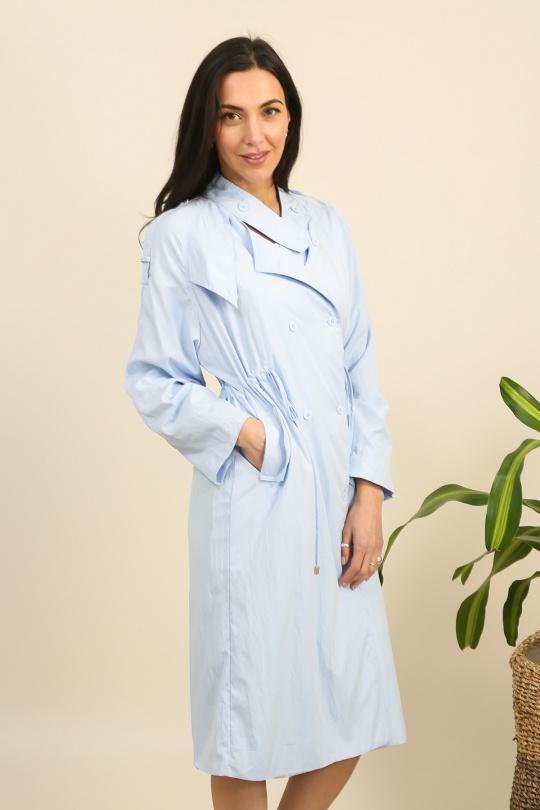 Trenchs Femme Bleu Unigirl GZ3054 Efashion Paris