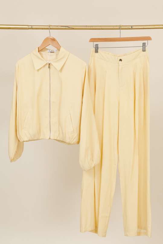 Ensembles Femme Jaune Unigirl GZ3056 Efashion Paris