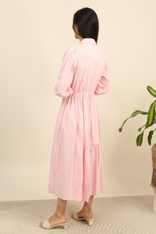 Robes longues Femme Rose Unigirl GZ3038-1 Efashion Paris