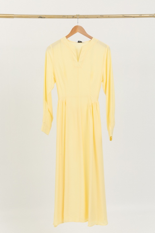 Robes longues Femme Jaune Unigirl GM8330 Efashion Paris