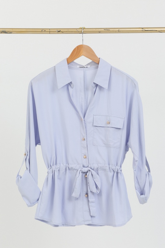 Chemises Femme Bleu ciel Unigirl GM8360 Efashion Paris