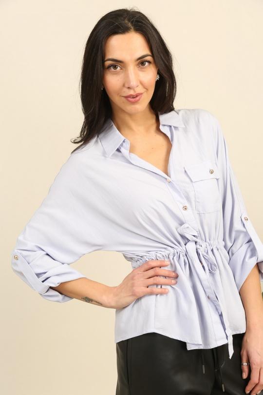 Chemises Femme Bleu ciel Unigirl GM8360 Efashion Paris