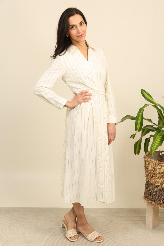 Robes longues Femme Beige Unigirl GM8356 Efashion Paris