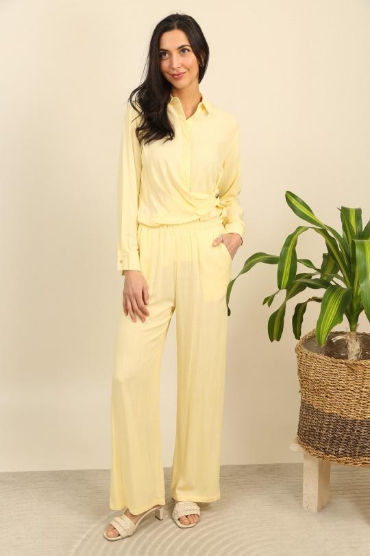 Ensembles Femme Jaune Unigirl GM8353 Efashion Paris