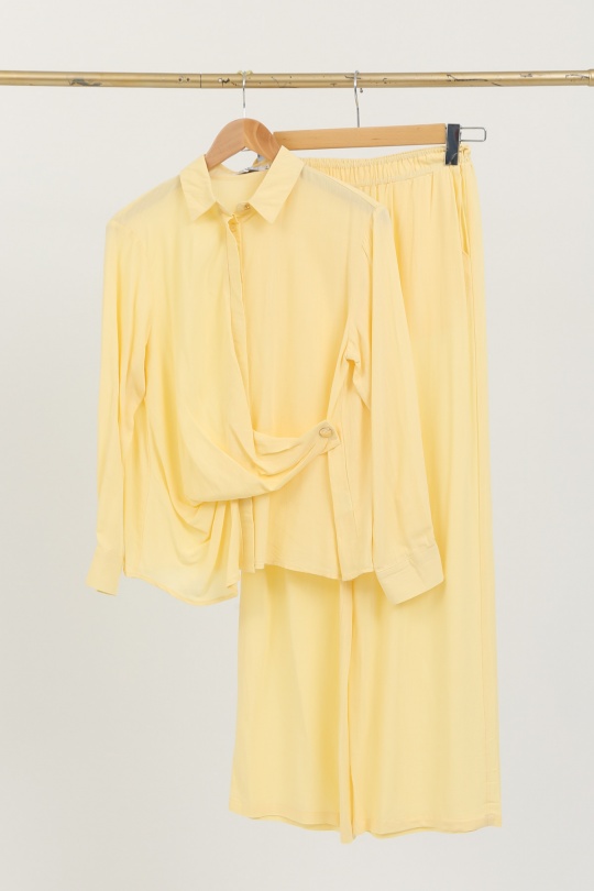 Ensembles Femme Jaune Unigirl GM8353 Efashion Paris