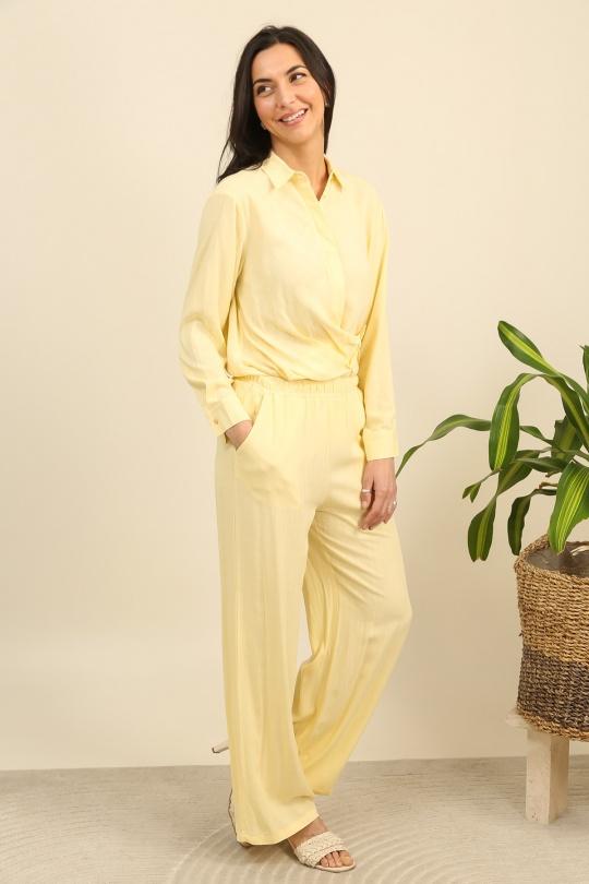 Ensembles Femme Jaune Unigirl GM8353 Efashion Paris