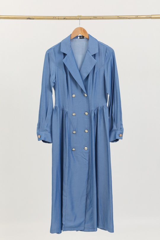 Robes mi-longues Femme Jaune Unigirl GM8329 Efashion Paris