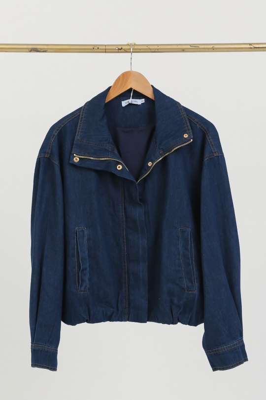 Vestes  Femme Bleu jean Unigirl GZ3049 Efashion Paris