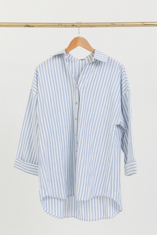 Chemises Femme Bleu ciel Unigirl GZ3057 Efashion Paris