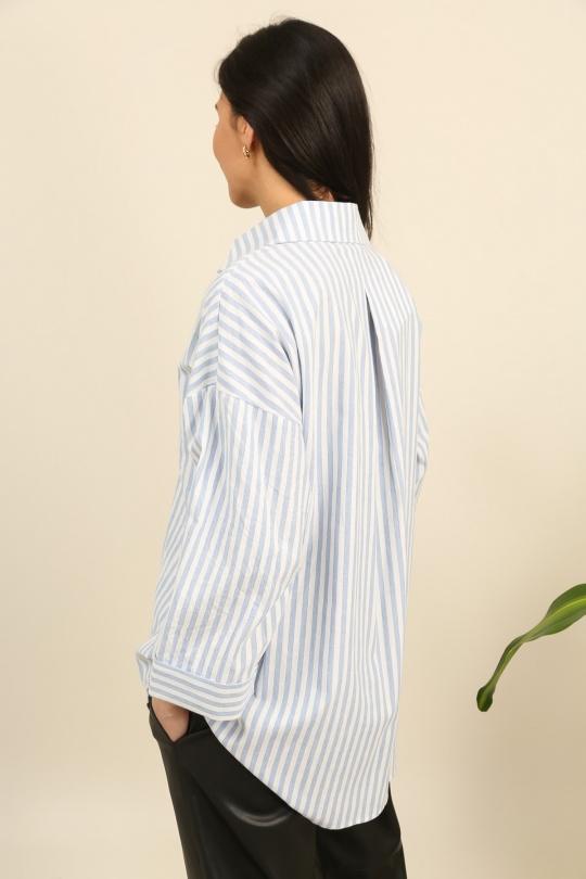 Chemises Femme Bleu ciel Unigirl GZ3057 Efashion Paris