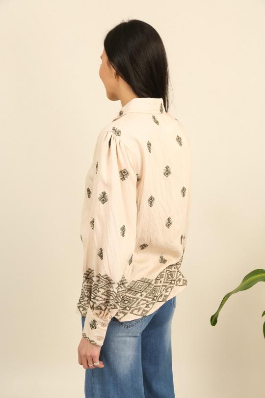 Chemises Femme Blanc Unigirl FY006 Efashion Paris