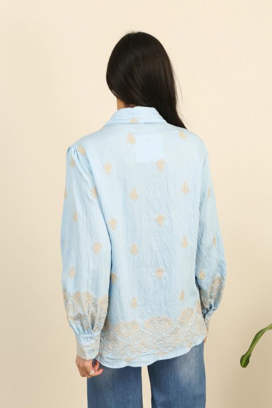 Chemises Femme Blanc Unigirl FY006 Efashion Paris