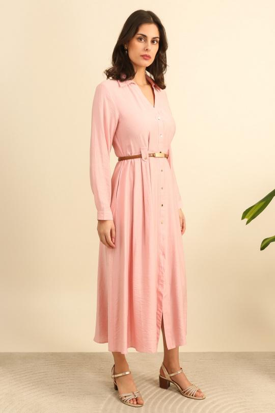 Robes longues Femme Rose Unigirl GM8352 Efashion Paris