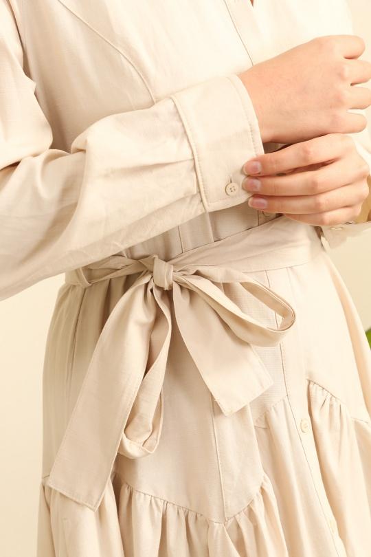 Robes longues Femme Beige Unigirl GM8351 Efashion Paris