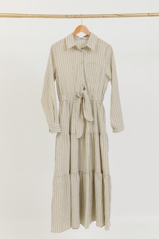 Robes longues Femme Beige Unigirl GM8339 Efashion Paris