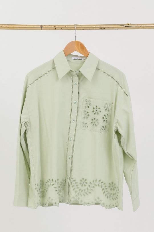 Chemises Femme Bleu ciel Unigirl GM8366 Efashion Paris