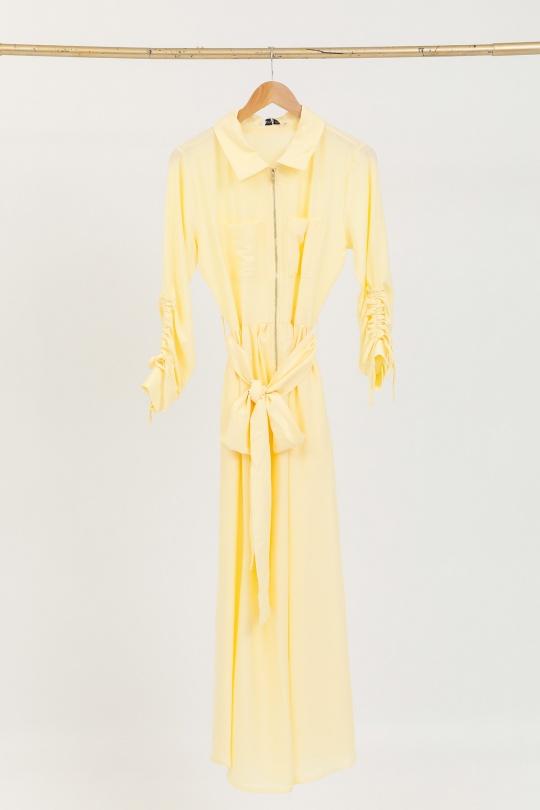 Robes longues Femme Jaune Unigirl GM8338 Efashion Paris