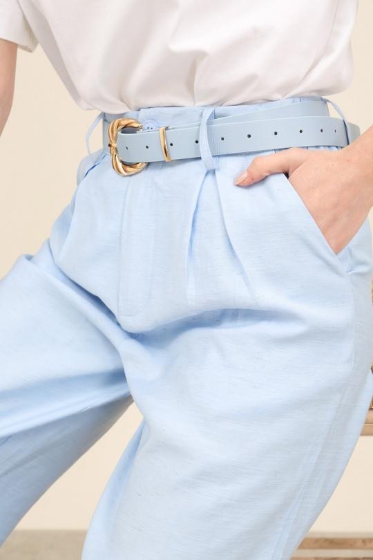 Pantalons Femme Bleu ciel Unigirl DG88008 Efashion Paris